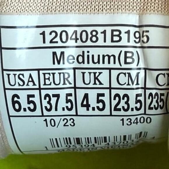 Brooks Glycerin 21 Coconut/Aqua/ Beige Women Running Sneakers - SZ 6.5 - Picture 14 of 14